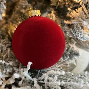 Ashland Red Velvet Ornament